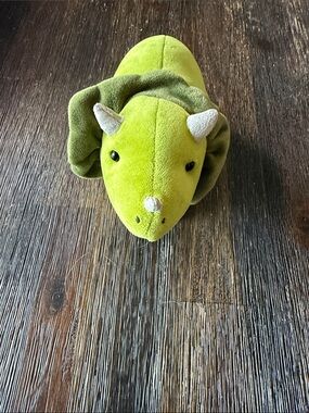 Jellycat Lime Green Triceratops Plush